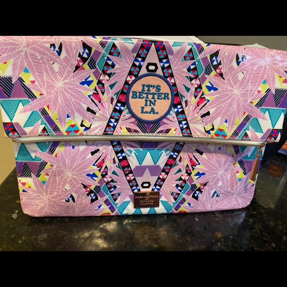Mara Hoffman for Sephora clutch